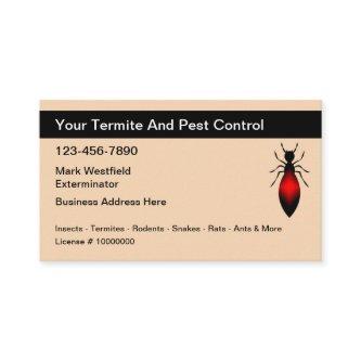 Termite Pest Control Exterminator Theme