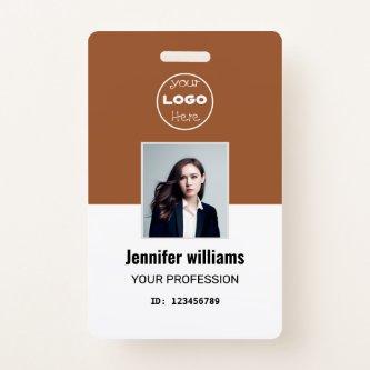 Terracotta Company Employee Photo ID Badge