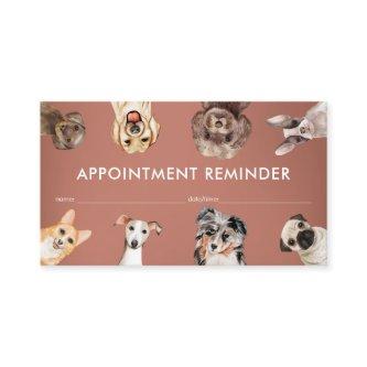 Terracotta Small Size Dogs Pet Sitter Appointment