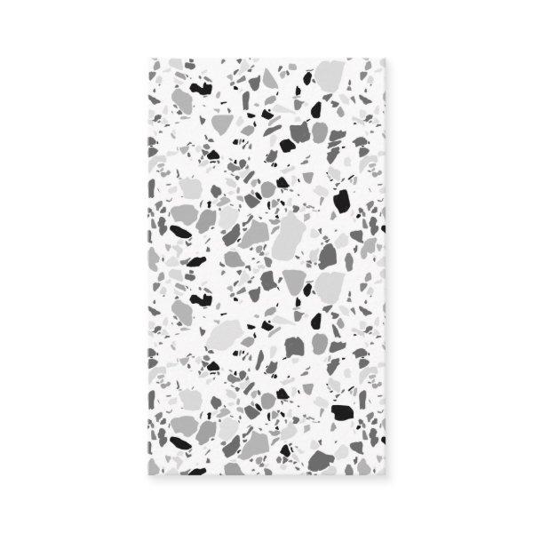 Terrazzo pattern  black white