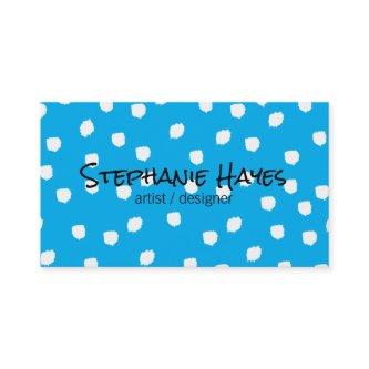 Texture Dots | Blue Background