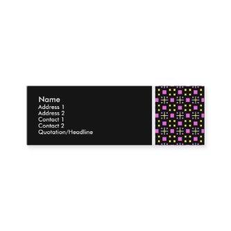 Texture Tone - Terrazzo Pattern 011 - Black Mini