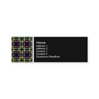 Texture Tone - Terrazzo Pattern 012 - Black Mini