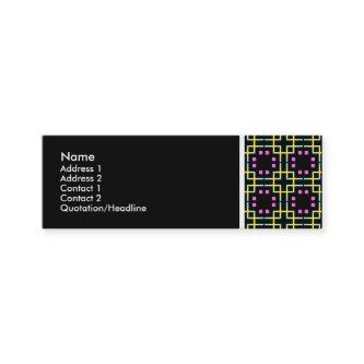 Texture Tone - Terrazzo Pattern 012 - Black Mini