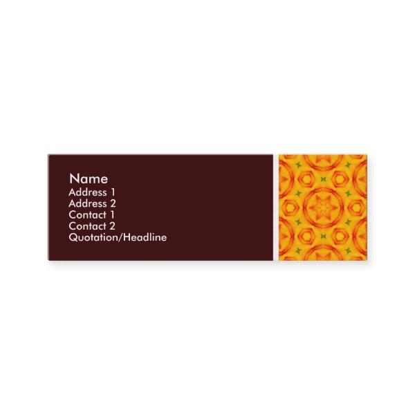 Texture Tone - Terrazzo Pattern 05 - Dark Brown Mini
