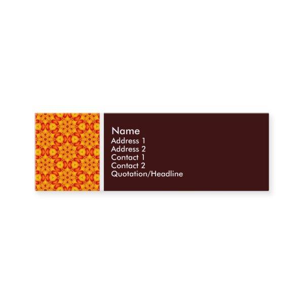Texture Tone - Terrazzo Pattern 08 - Dark Brown Mini