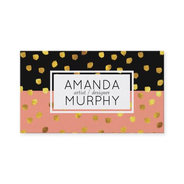 Textured Marks (gold) / Two Tone