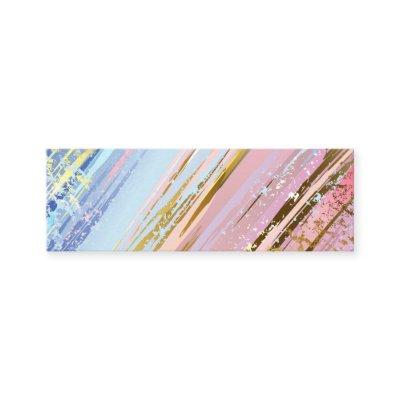 Textured Pink Background Calling Card