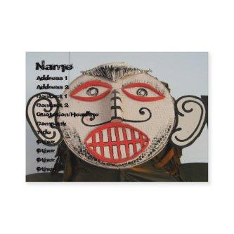 Thai Ghost Face, Phi Ta Khon Mask Festival, Loei