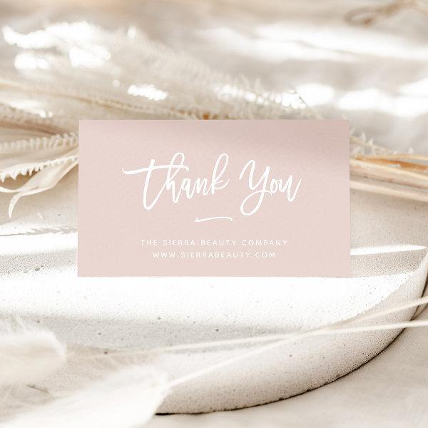 Thank You | Blush Small Business
