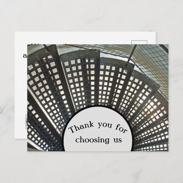 Thank You Business Customer Appreciation Unique Postcard