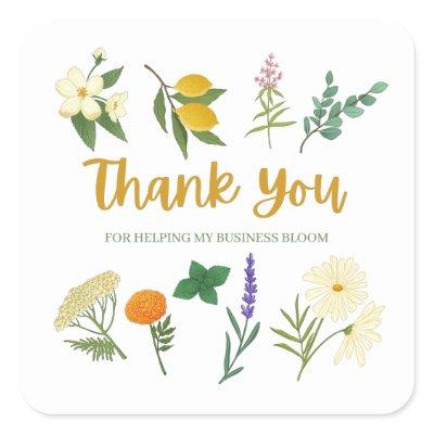 Thank You Business Envelope Seals