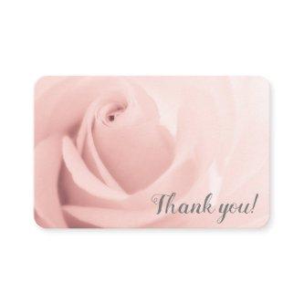 Thank You Desert Pink Rose Custom
