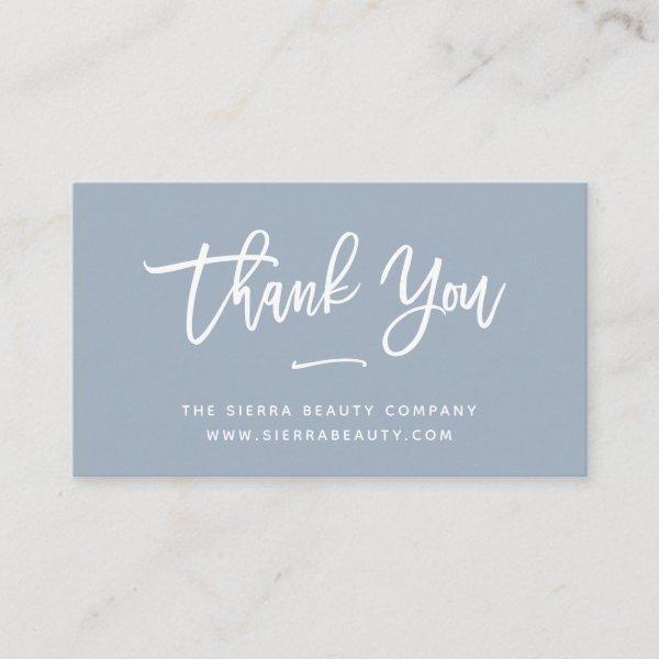 Thank You | Dusty Blue Small Business