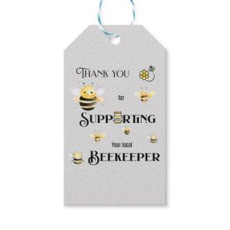 Thank you for supporting your local beekeeper gift tags