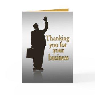 Thank you for your business greeting card