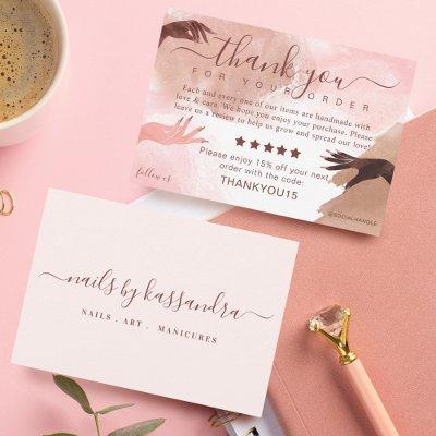 Thank you for your Order Nail Art Business Review