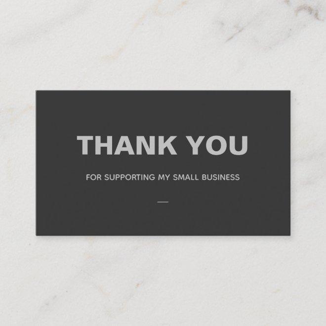 Thank You Insert Card with Music Turntable