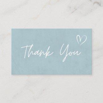 Thank You Pastel Light Blue Neutral Shade Discount
