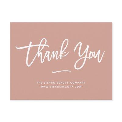 Thank You | Terracotta Retail Small Business Postcard