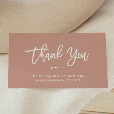 Thank You | Terracotta Small Business