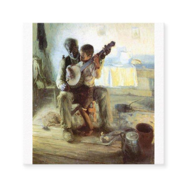 The Banjo Lesson By Henry Ossawa Tanner Square