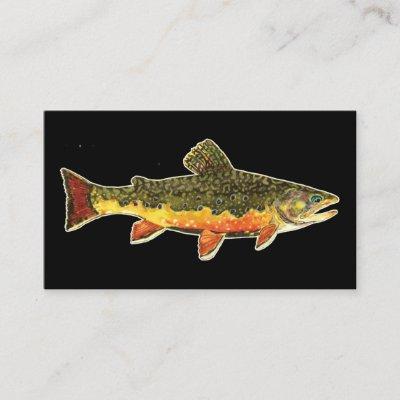 Browse Brook Trout Themed Business Cards – Card Bee