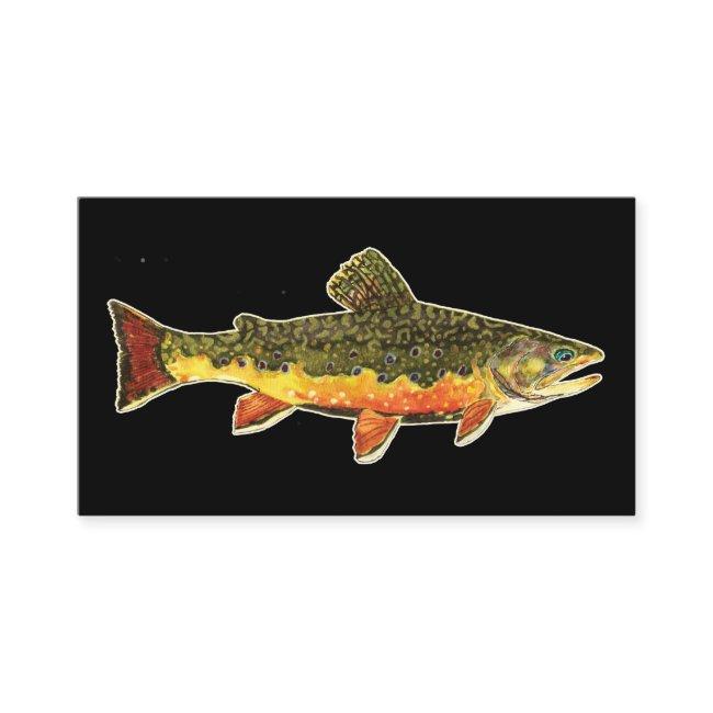 The Beautiful Brook Trout, Fisherman's