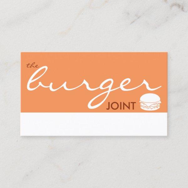 the burger joint (color customizable)