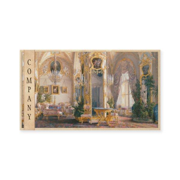 The Drawing Room in Rococo II Style, with Cupids