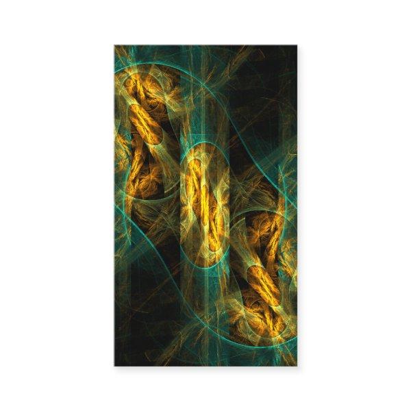 The Eye of the Jungle Abstract Art