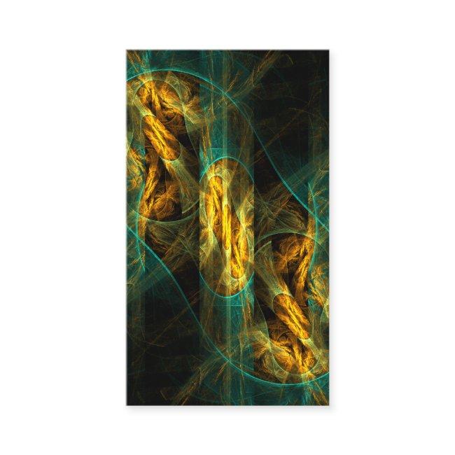 The Eye of the Jungle Abstract Art