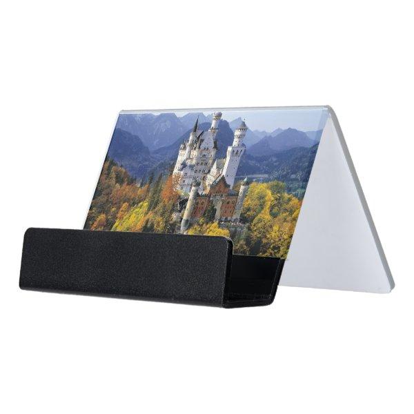 The fanciful Neuschwanstein is one of three Desk  Holder