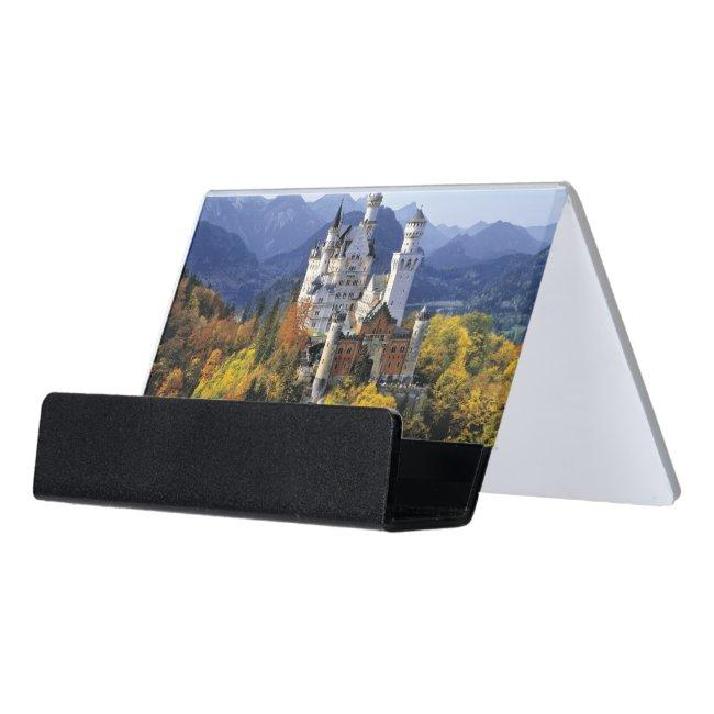 The fanciful Neuschwanstein is one of three Desk Holder