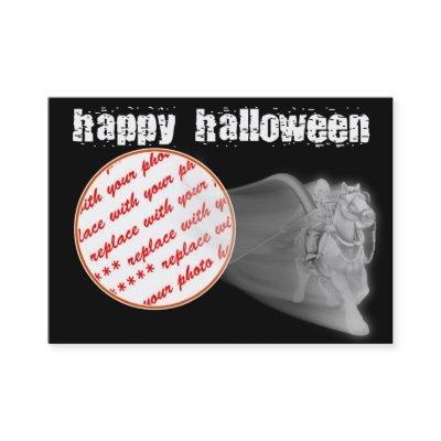 The Grim Reaper Ride Halloween Photo Frame