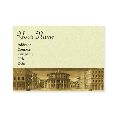 THE IDEAL CITY,gold metallic paper