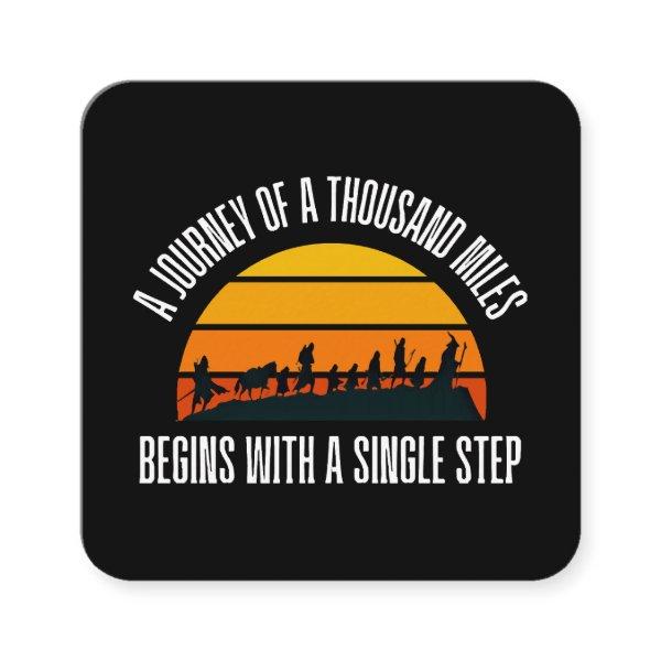 The Journey of a Thousand Miles Begins with a Sing Square