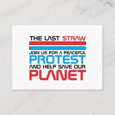 The Last Straw, Climate Change Meeting Point
