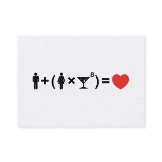 The Love Equation for Women