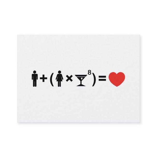 The Love Equation for Women