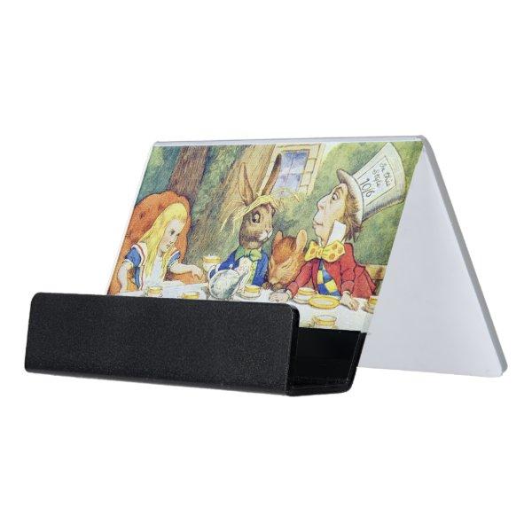 The Mad Hatter's Tea Party Desk  Holder