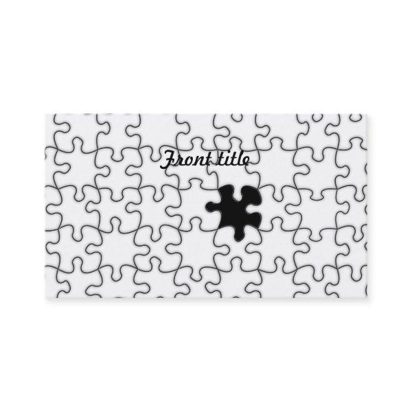 The Missing Puzzle Piece Pattern