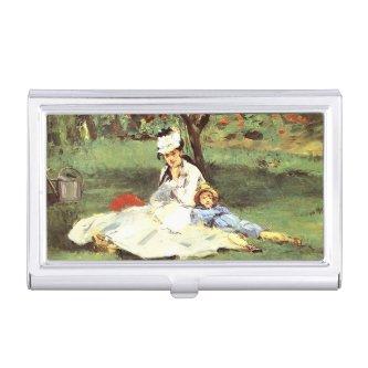 The Monet family in their garden Edouard Manet     Case