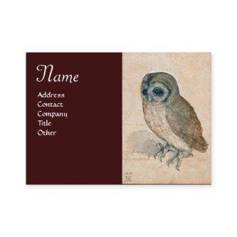 THE OWL Monogram,brown