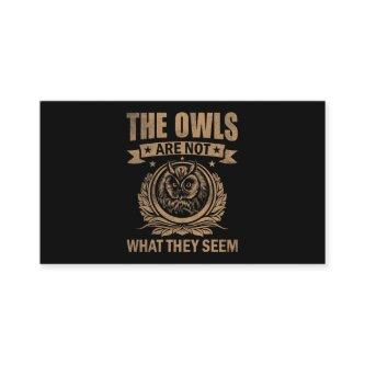 The Owls Are Not What They Seem Funny Owl Outfit O