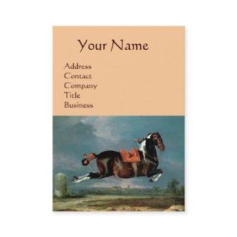 The Piebald Horse "Cehero' Rearing Monogram ,pink