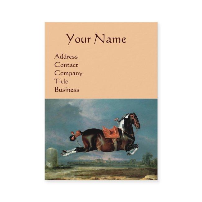 The Piebald Horse "Cehero' Rearing Monogram ,pink