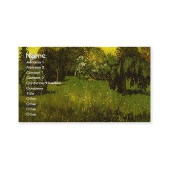 The Poet's Garden Van Gogh Fine Art