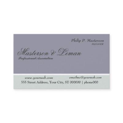 The Professional Associate Blue Clasic Appointment