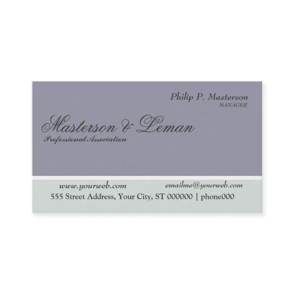 The Professional Associate Blue Clasic Appointment
